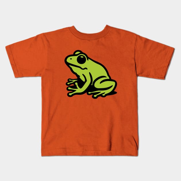 Frog Kids T-Shirt by KayBee Gift Shop